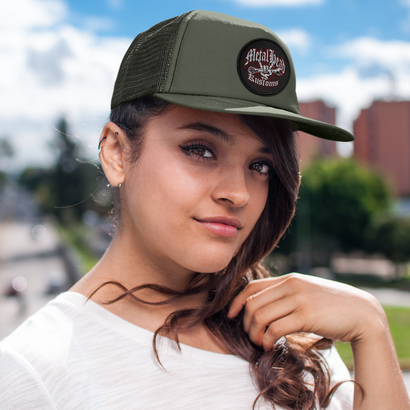 MHK Hat Green with Patch