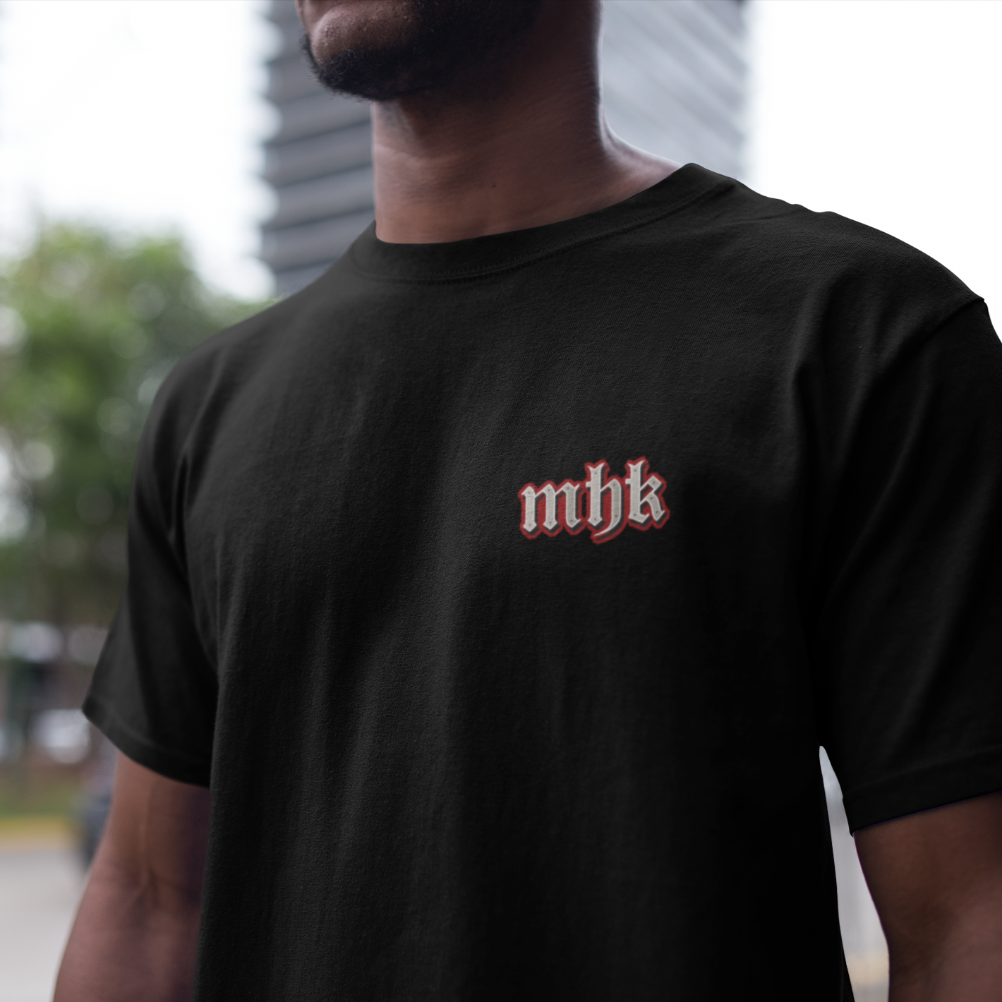 MHK Men's Front & Back Logos T-Shirt